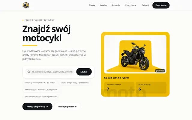 Buy2Ride — polski serwis ogłoszeń motocyklowych